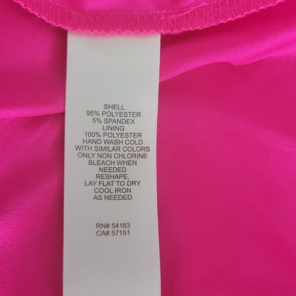 Eliza J Pink Sleeveless A-Line Mini Dress - Picture 11 of 12